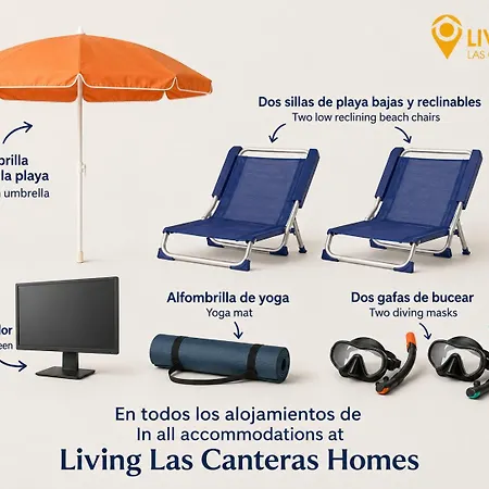 Apartment Living Canteras Homes - Bright Beachfront